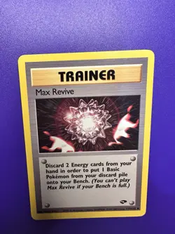 MAX REVIVE 117/132 POKEMON GYM CHALLENGE UNLIMITED NON-HOLO 2000 POKEMON TCG - Image 1
