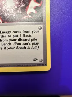 MAX REVIVE 117/132 POKEMON GYM CHALLENGE UNLIMITED NON-HOLO 2000 POKEMON TCG - Image 4