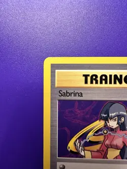TRAINER SABRINA 110/132 GYM CHALLENGE RARE 2000 POKEMON TCG - Image 2