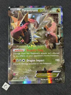 Tyrantrum EX XY70 - XY Promo Ultra Rare Pokemon TCG MP - Image 1