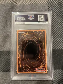 Yugioh- Dark Magician The Knight Of Dragon Magic BLMR Quarter Century PSA 10 - Image 2