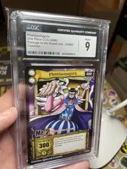 Vintage One Piece TCG MR 2, 2006 CCG Non Holo CARD Near Mint CGC 9, Passage - Image 1