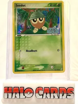 PACK FRESH Pokemon Card Seedot EX Crystal Guardians Reverse Holo 60/100 W10 - Image 1