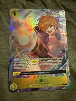 Bandai One Piece CCG Lilith Alternate Art Foil Card OP13-113 Rare 2000 English - Image 1