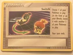 Pokemon Card - Switch Trainer 6/8 - Trading Figure Game 2006-2007 - Image 1