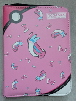 440 Pocket TCGames Pokemon Card Mini Binder Collectors Album - Pink Eevee NEW - Image 1