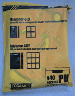 440 Pocket TCGames Pokemon Card Mini Binder Collectors Album - Pink Eevee NEW - Image 2