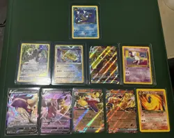 10 Card Lot Pokemon Collection - Mew Promo Vintage NM-MP Illustrations Modern - Image 1