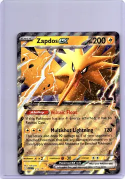 Pokemon 151 - Zapdos ex (SVP 049) Black Star Promo - JUMBO Card - NM - Image 1