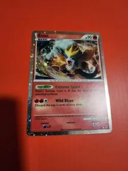 Pokemon TCG Entei TCG Call of Legends SL3 Holo Rare Card - Image 1