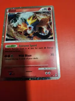 Pokemon TCG Entei TCG Call of Legends SL3 Holo Rare Card - Image 5