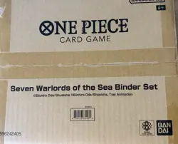 One Piece Card Game Seven Warlords of the Sea Binder Set - Factory Sealed - Image 2