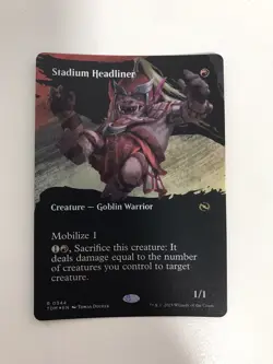 Stadium Headliner Foil Showcase MTG Magic the Gathering Card NM Near Mint TDM - Image 1
