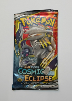 Pokemon Trading Card Game Sun & Moon Cosmic Eclipse Booster Pack - Image 1