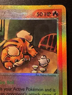 Growlithe 65/100 EX Sandstorm Pokemon Card Reverse Holo Foil Rare HP - Image 4