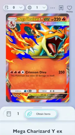 Pokemon Pocket TCG | Crimson Blaze | Charizard Ex | 4 Diamond | DIGITAL CARD - Image 1