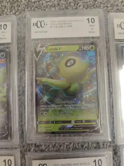 BCCG graded cards Lot - 10 Cards, Pokemon, Yu-Gi-Oh, All 10 Mint, See Pictures - Image 5