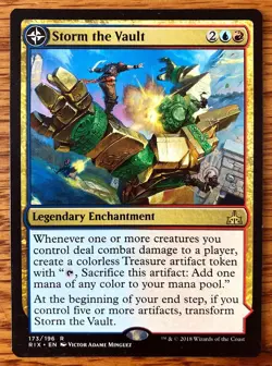 MTG Storm the Vault - Vault of Catlacan - Rivals of Ixalan, English - Image 1