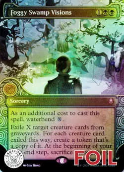 MTG Foggy Swamp Visions (Showcase) (339) | NM Foil | Avatar {TLA} - Image 1