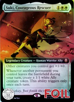 MTG Suki, Courageous Rescuer (Ext) (368) | NM Foil | Avatar {TLA} - Image 1