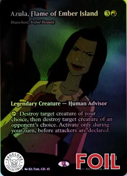 MTG Azula, Flame of Ember Island (27) | NM Foil | Avatar: Eternal-Legal (TLE) - Image 1