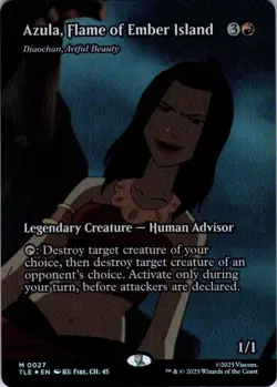 MTG Azula, Flame of Ember Island (27) | NM Foil | Avatar: Eternal-Legal (TLE) - Image 2