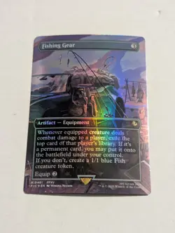 Fishing Gear (Borderless) Commander: Final Fantasy Foil - Image 1