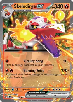 Skeledirge ex - 037/193 - Paldea Evolved - NM - Pokemon - Read Desc. - Image 1
