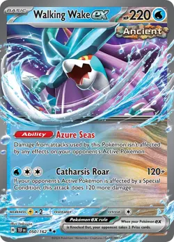 Walking Wake ex - 050/162 - Temporal Forces - NM - Pokemon - Read Desc. - Image 1