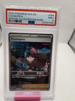Cassiopeia 094/064 Shrouded Fable Pokemon TCG Special Illustration Rare PSA9 - Image 1