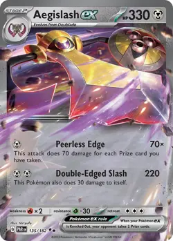 Aegislash ex - 135/182 - Paradox Rift - NM - Pokemon - Read Desc. - Image 1