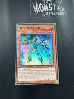YUGIOH BALANCER LORD SUPER RARE MYFI-EN047 1ST EDITION - Image 1