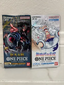 One Piece OP03 & OP05 Japanese (Bundle) - 1 Pack Of Each - Image 1