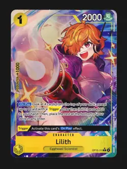 One Piece TCG Lilith (Alternate Art) OP13-113 Carrying On His Will Holo - Image 1