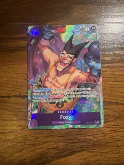 Foxy OP07-071 English One Piece 500 Years in the Future Alternate Art NM+ - Image 1