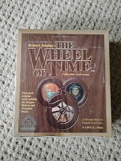 The Wheel of Time Collectible Card Game BOOSTER BOX Robert Jordan Factory Sealed - Image 1