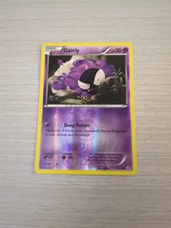 Gastly 33/83 Generations Reverse Holo Pokemon Card MP/LP - Image 1