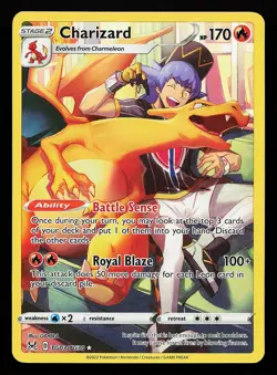 Charizard TG03/TG30 Ultra Rare Lost Origin Pokemon Card - Image 1