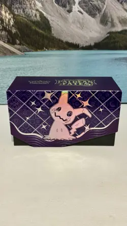 Pokemon Paldean Fates Empty ETB W/ Accessories - No Booster Packs Or Promo Card - Image 1