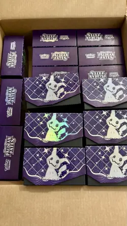 Pokemon Paldean Fates Empty ETB W/ Accessories - No Booster Packs Or Promo Card - Image 3