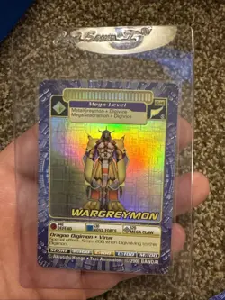 Wargreymon Digimon Digi-Battle Series 3 Holographic Trading Card Bo-148 - Image 1