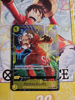 Monkey D Luffy ST29-012 Parallel Starter Deck Promo One Piece Card English - Image 1