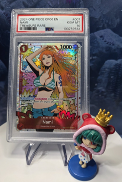 PSA 10 Nami ST01-007 C Treasure Rare One Piece Card Game ENGLISH - Image 1