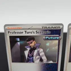 2x Professor Turo's Scenario 171/182 Pokemon Card Paradox Rift Playset - Image 2
