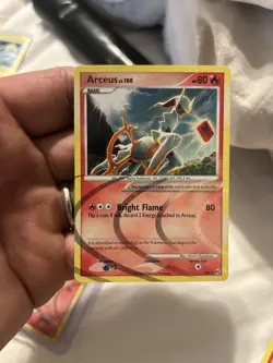 ARCEUS LV.100 AR3 - Holo Rare Platinum Arceus Expansion 2009 Pokemon Card TCG LP - Image 1