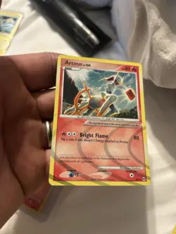 ARCEUS LV.100 AR3 - Holo Rare Platinum Arceus Expansion 2009 Pokemon Card TCG LP - Image 2