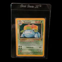 Pokemon 1999-2000 Venusaur Base set 2 Holo Raw Card - Image 1