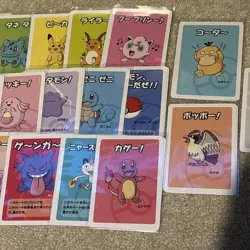 Pokemon Japan Old Maid Babanuki Card x17 - Image 4