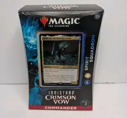 Innistrad: Crimson Vow Commander Deck: Spirit Squadron MTG Brand New Sealed 630509995318 - Image 1