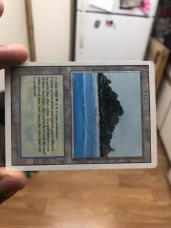 Magic: The Gathering Tropical Island Revised Edition Rare Dual Land Card - Image 4